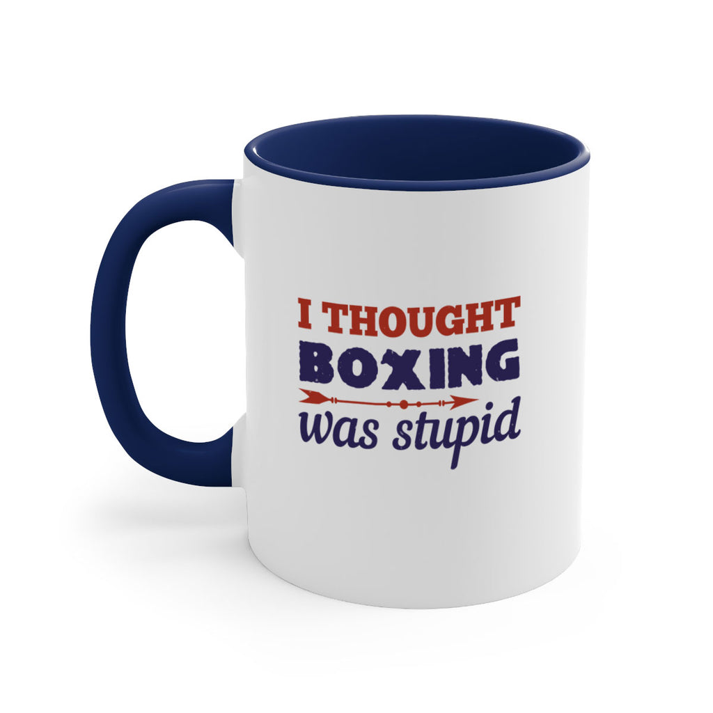 I thought boxing was stupid 2045#- boxing-Mug / Coffee Cup