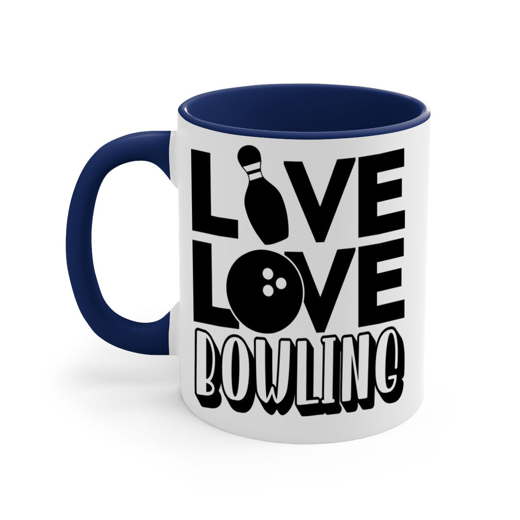 Live Love Bowling 833#- bowling-Mug / Coffee Cup