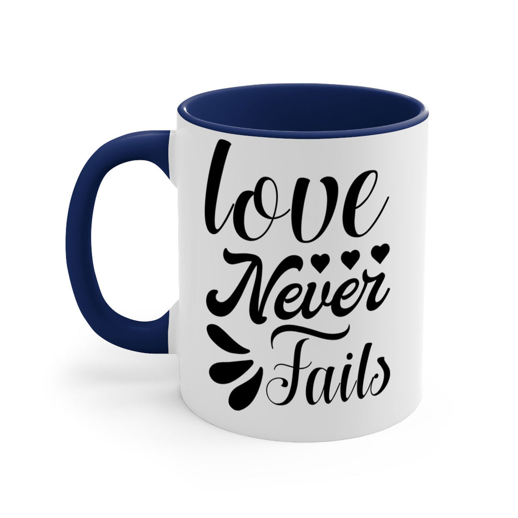 Love Never Fails 316#- winter-Mug / Coffee Cup