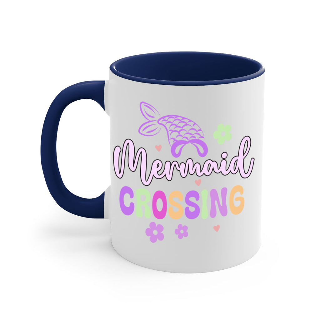 Mermaid Crossing 401#- mermaid-Mug / Coffee Cup