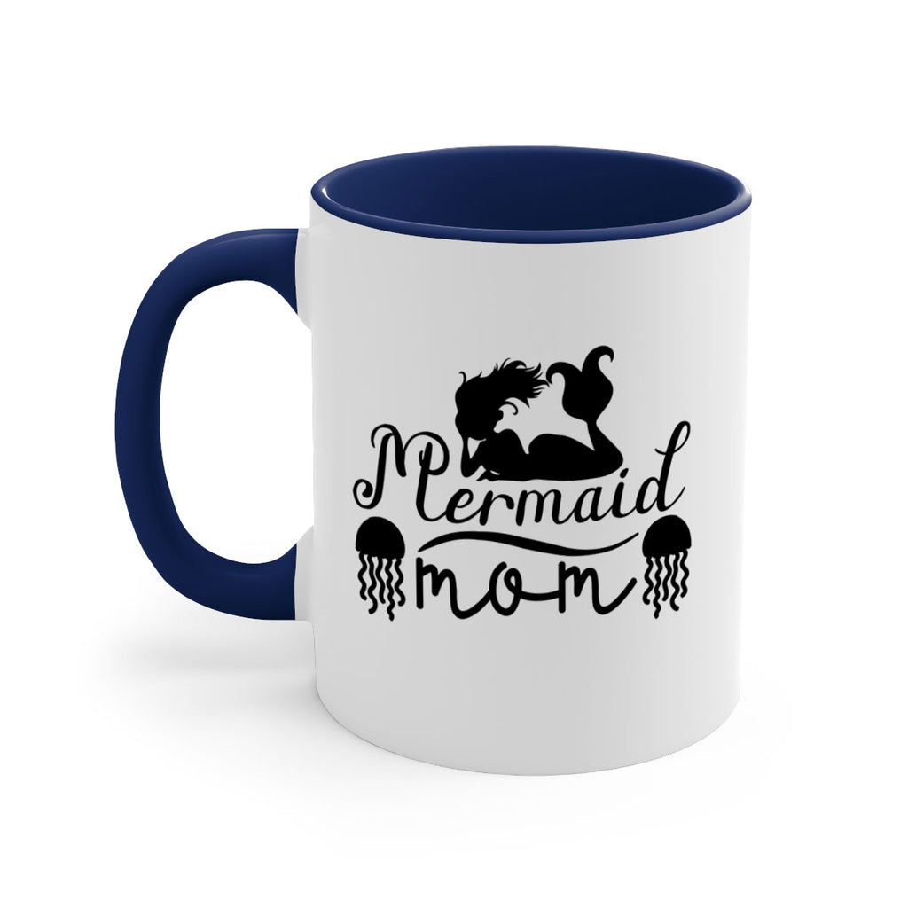 Mermaid Mom 373#- mermaid-Mug / Coffee Cup