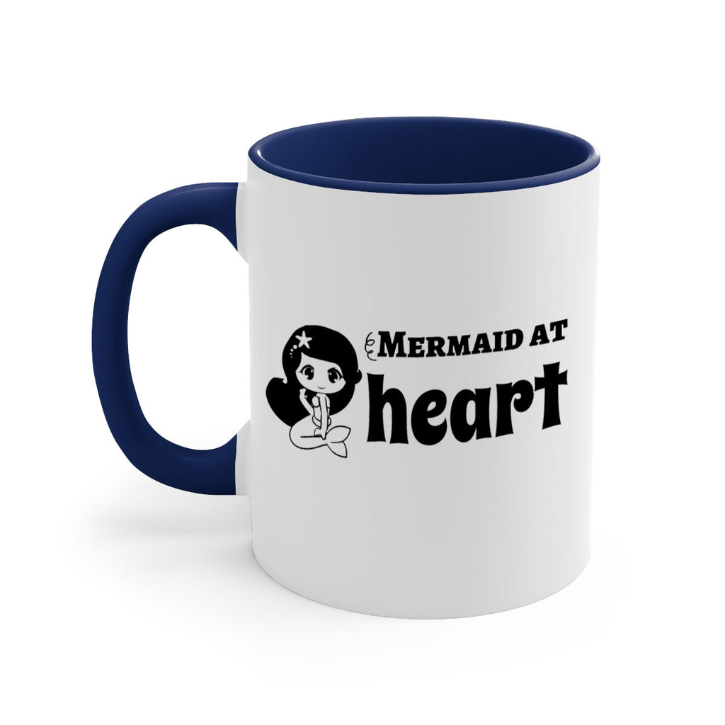 Mermaid at heart 393#- mermaid-Mug / Coffee Cup
