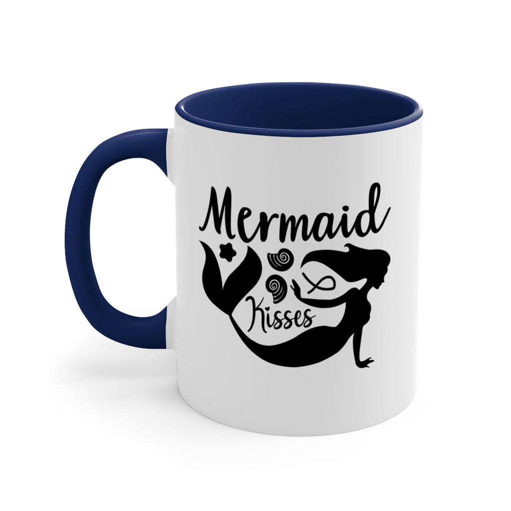 Mermaid kisses design 428#- mermaid-Mug / Coffee Cup