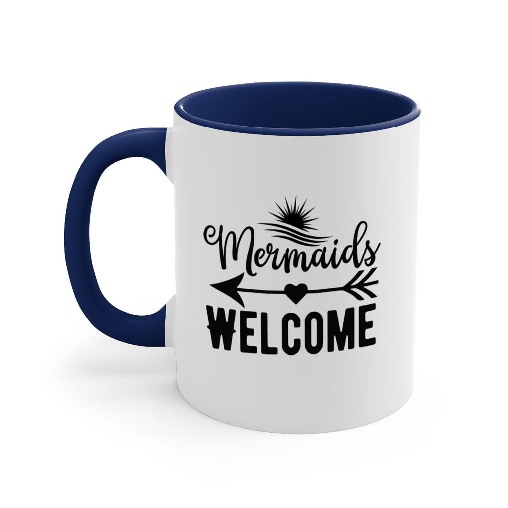 Mermaids Welcome 500#- mermaid-Mug / Coffee Cup