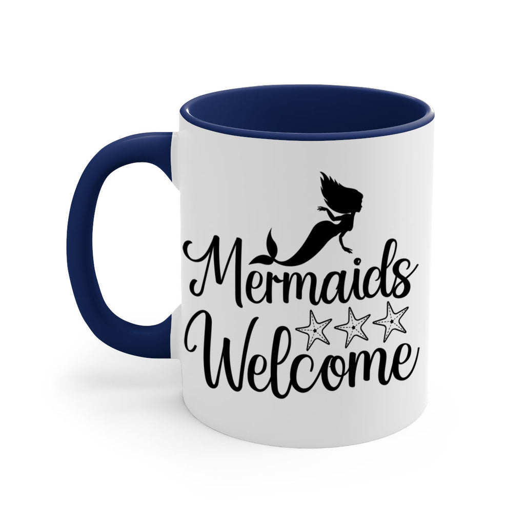 Mermaids welcome 498#- mermaid-Mug / Coffee Cup