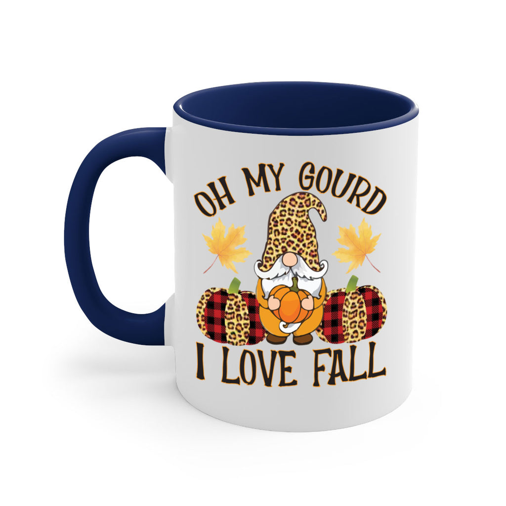Oh My Gourd I Love Fall 456#- fall-Mug / Coffee Cup