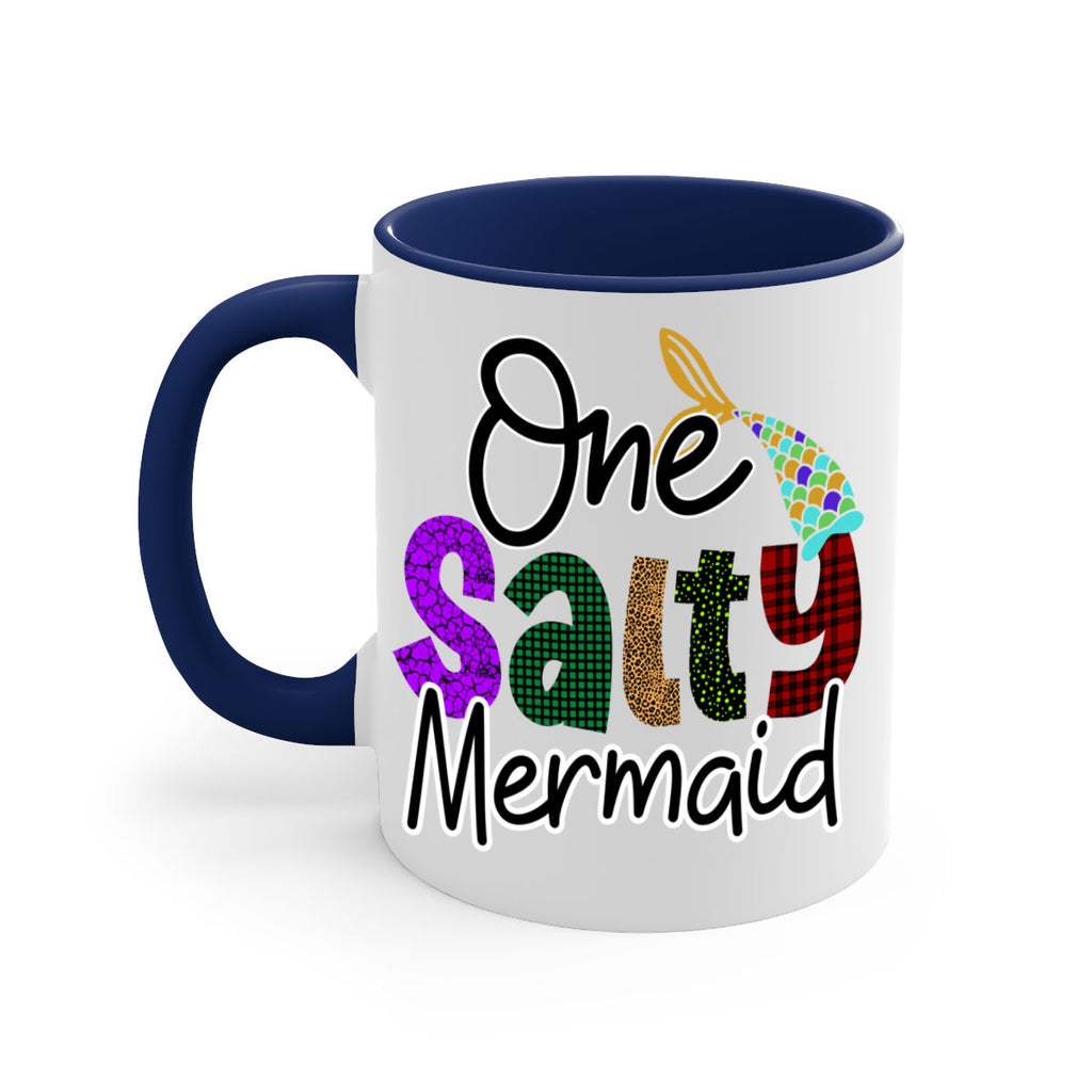 One Salty Mermaid 526#- mermaid-Mug / Coffee Cup