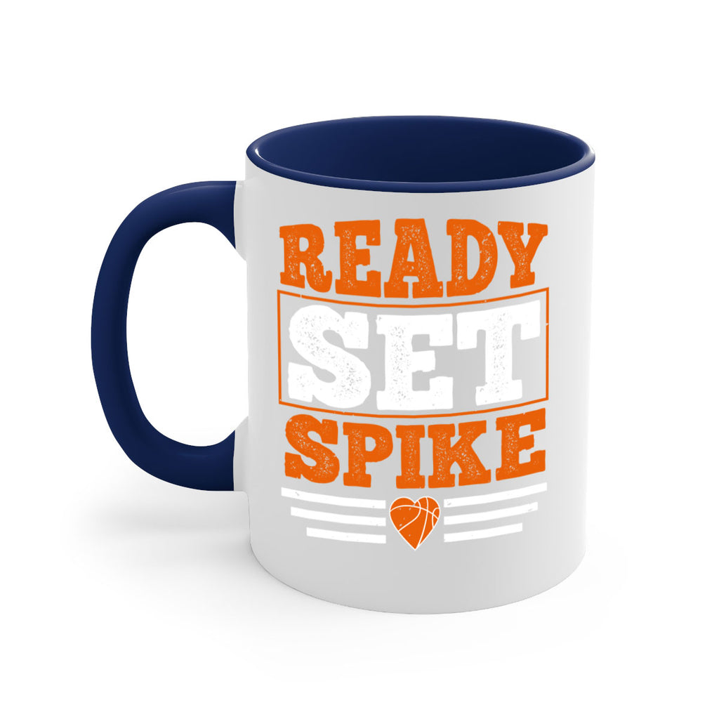 Ready set spike 557#- basketball-Mug / Coffee Cup