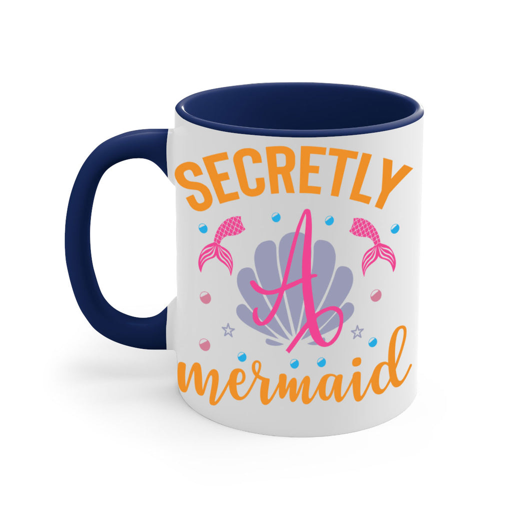 Secretly A Mermaid Design 583#- mermaid-Mug / Coffee Cup