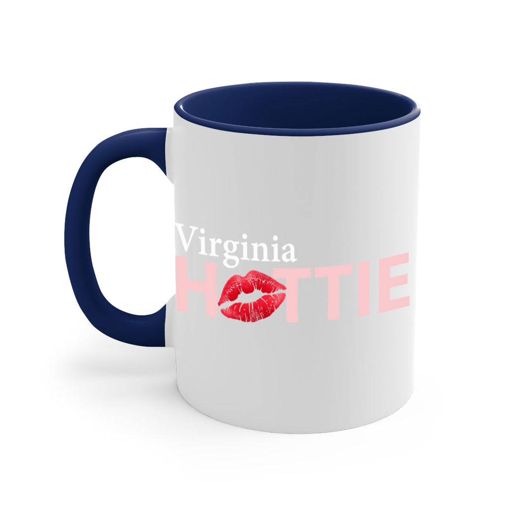Virginia Hottie With Red Lips 100#- Hottie Collection-Mug / Coffee Cup