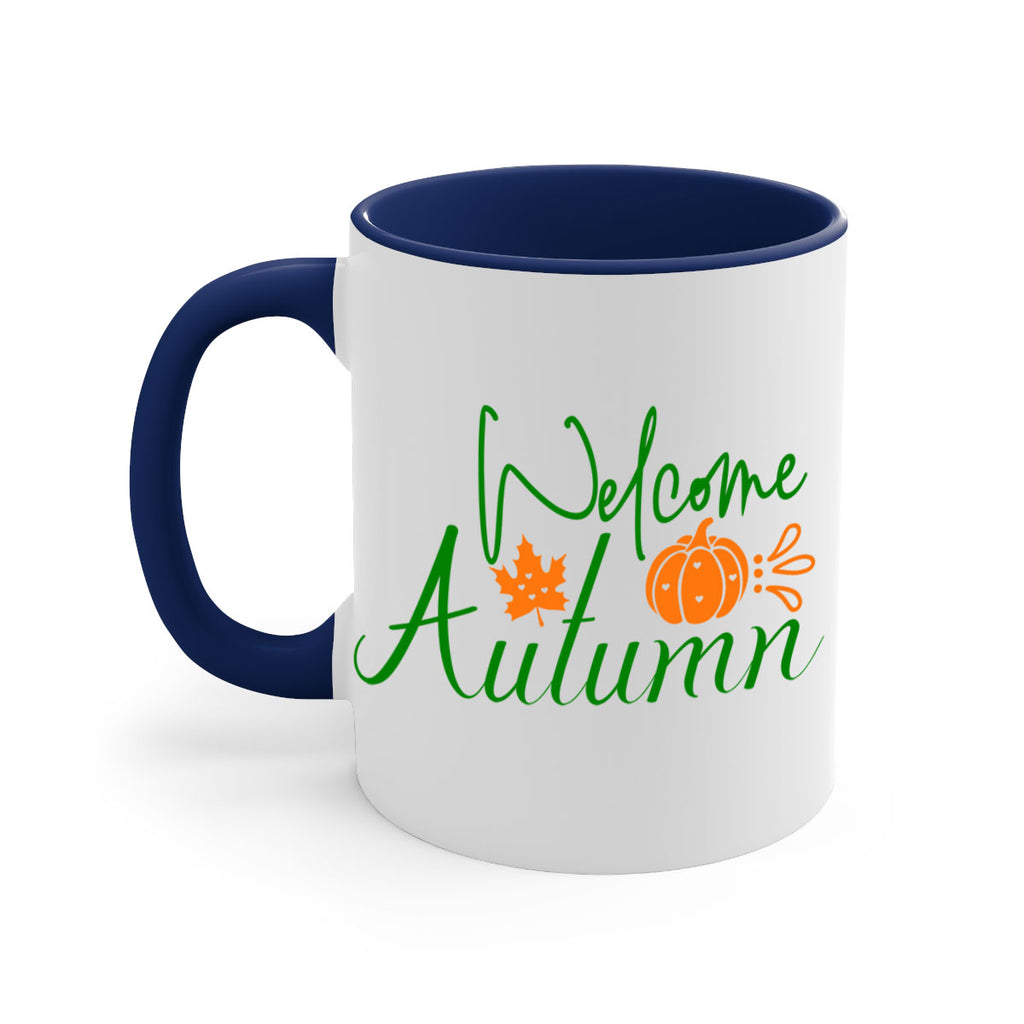 Welcome Autumn 627#- fall-Mug / Coffee Cup