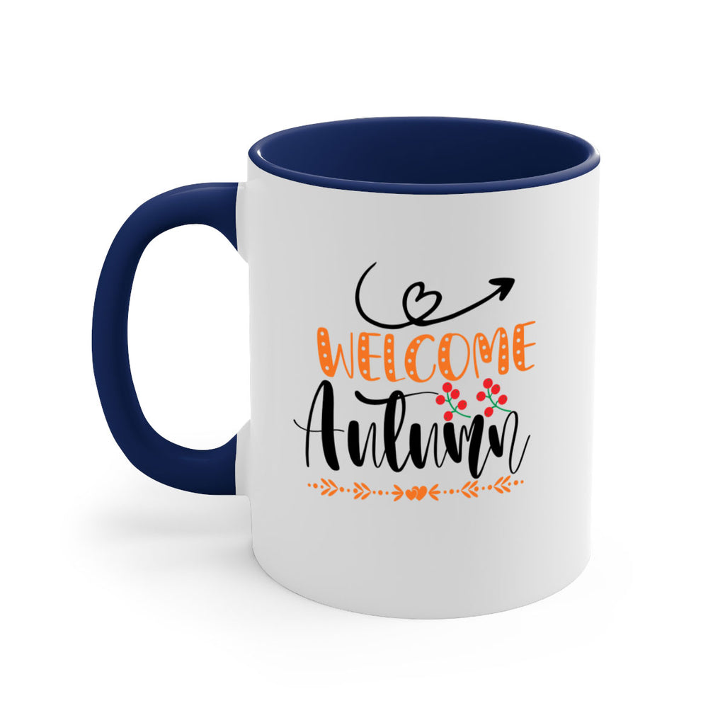 Welcome Autumn 628#- fall-Mug / Coffee Cup