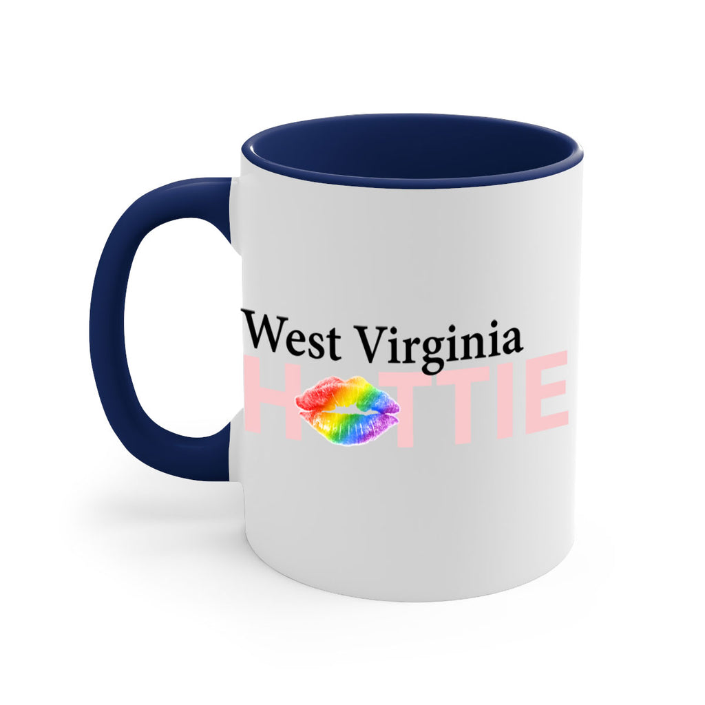 West Virginia Hottie with rainbow lips 48#- Hottie Collection-Mug / Coffee Cup