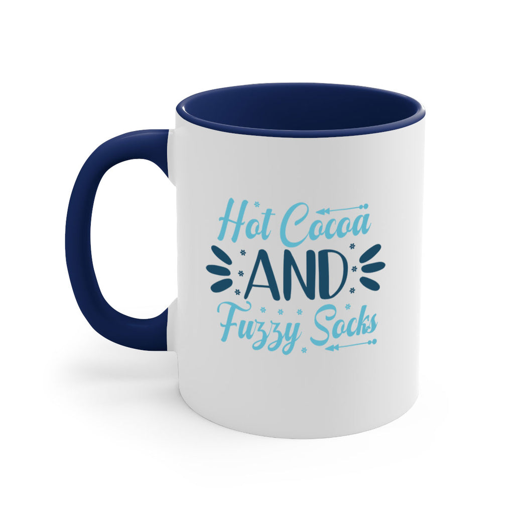 hot cocoa and fuzzy socks 208#- winter-Mug / Coffee Cup