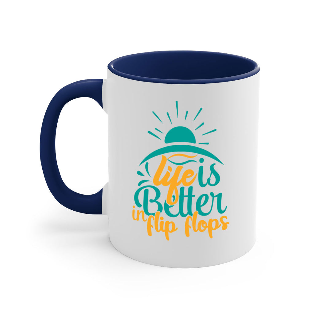 life is better in flip flops Style 89#- Summer-Mug / Coffee Cup