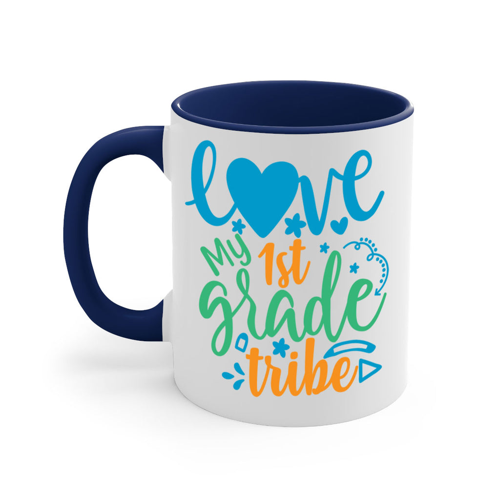 love my 1st grade tribe 16#- First Grade-Mug / Coffee Cup