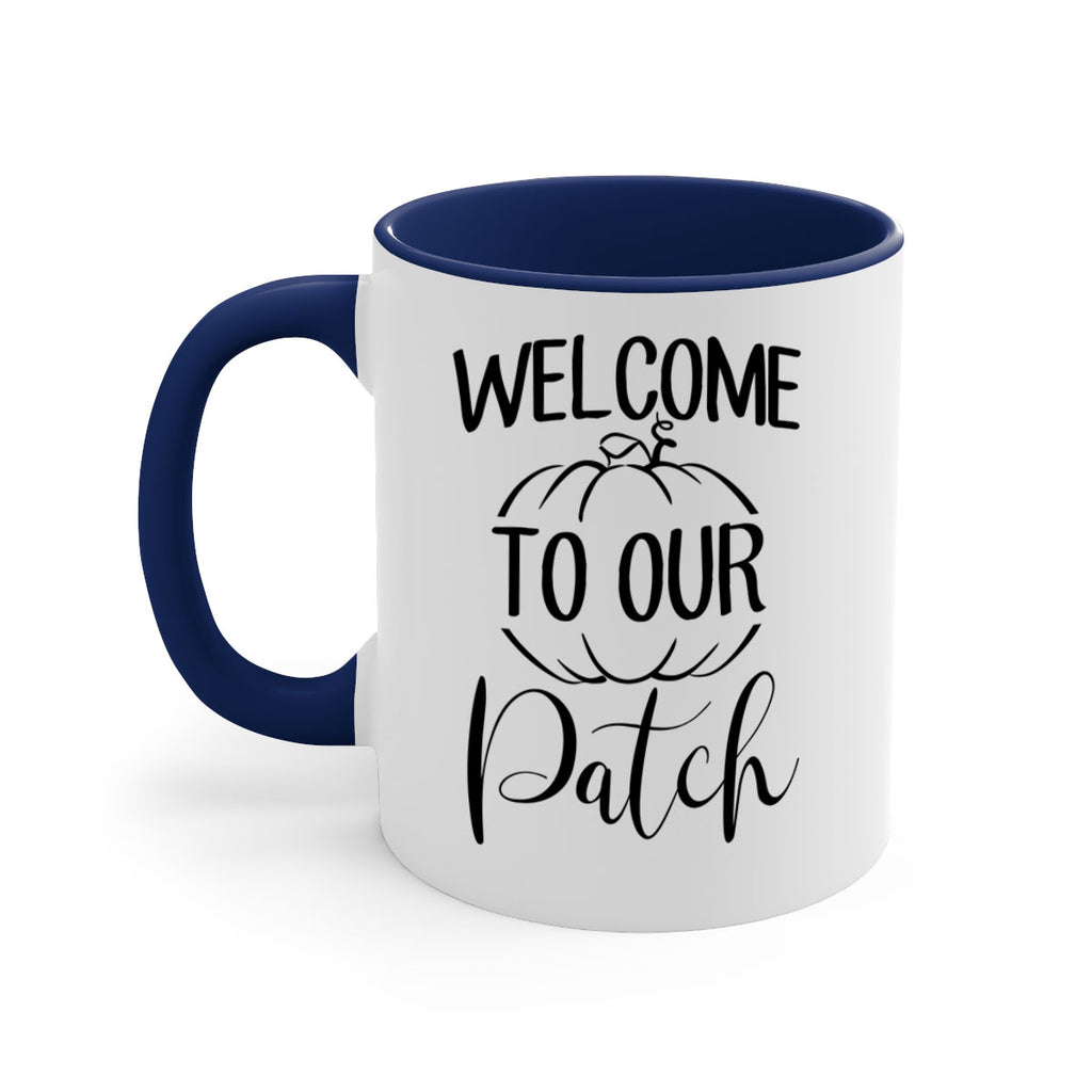 welcome to our patch 632#- fall-Mug / Coffee Cup