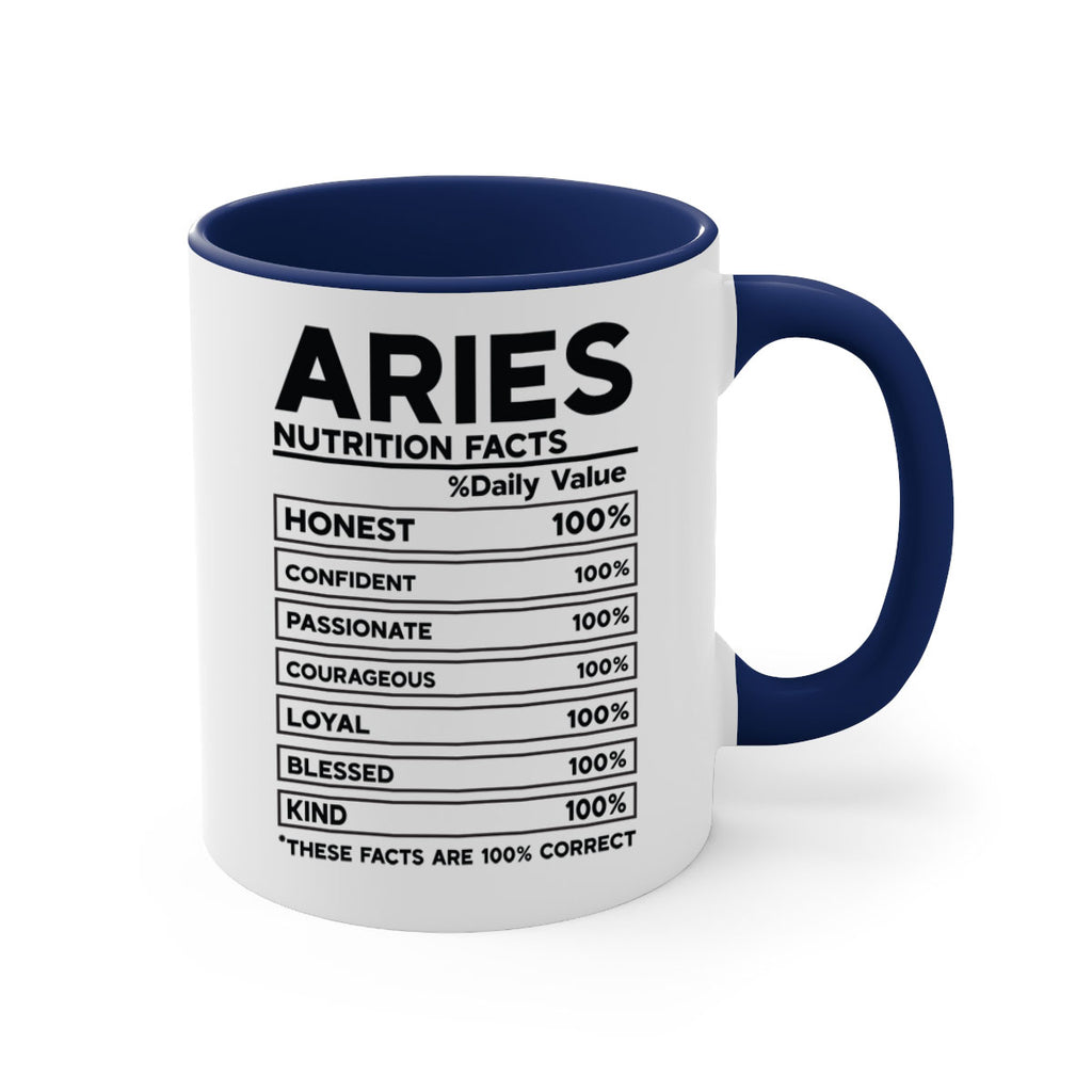 Aries Nutrition Facts 97#- zodiac-Mug / Coffee Cup