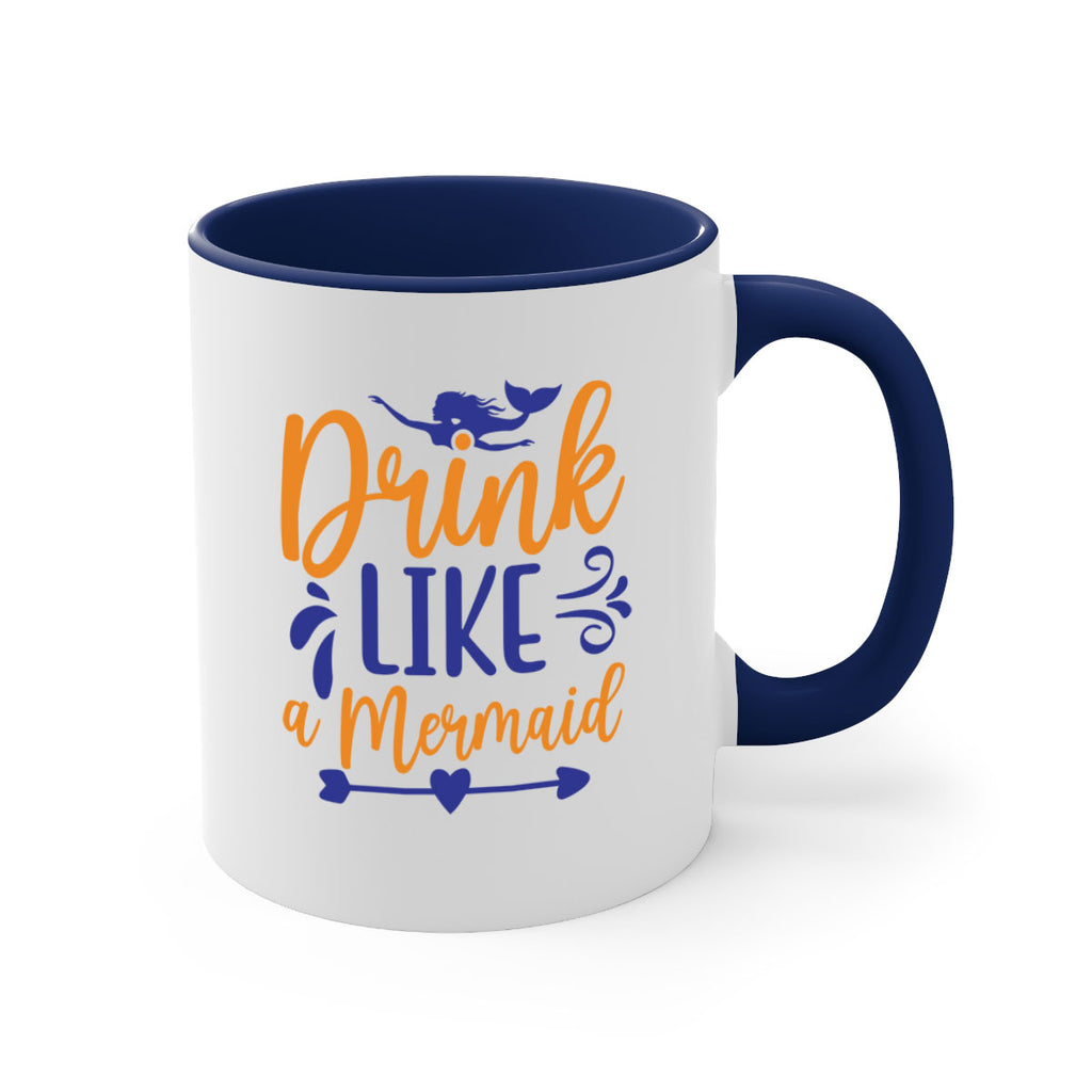Drink Like a Mermaid 137#- mermaid-Mug / Coffee Cup