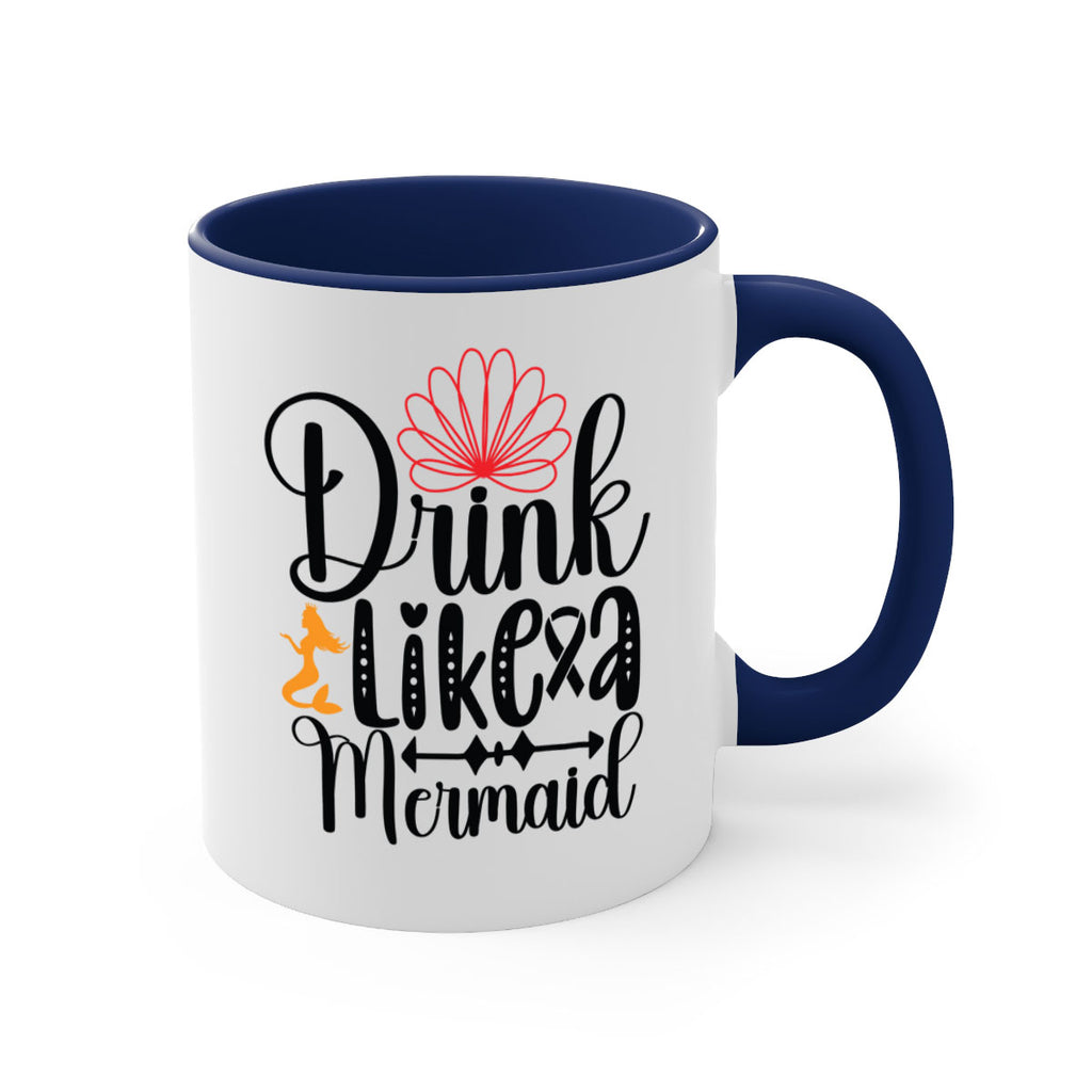 Drink Like a Mermaid 151#- mermaid-Mug / Coffee Cup