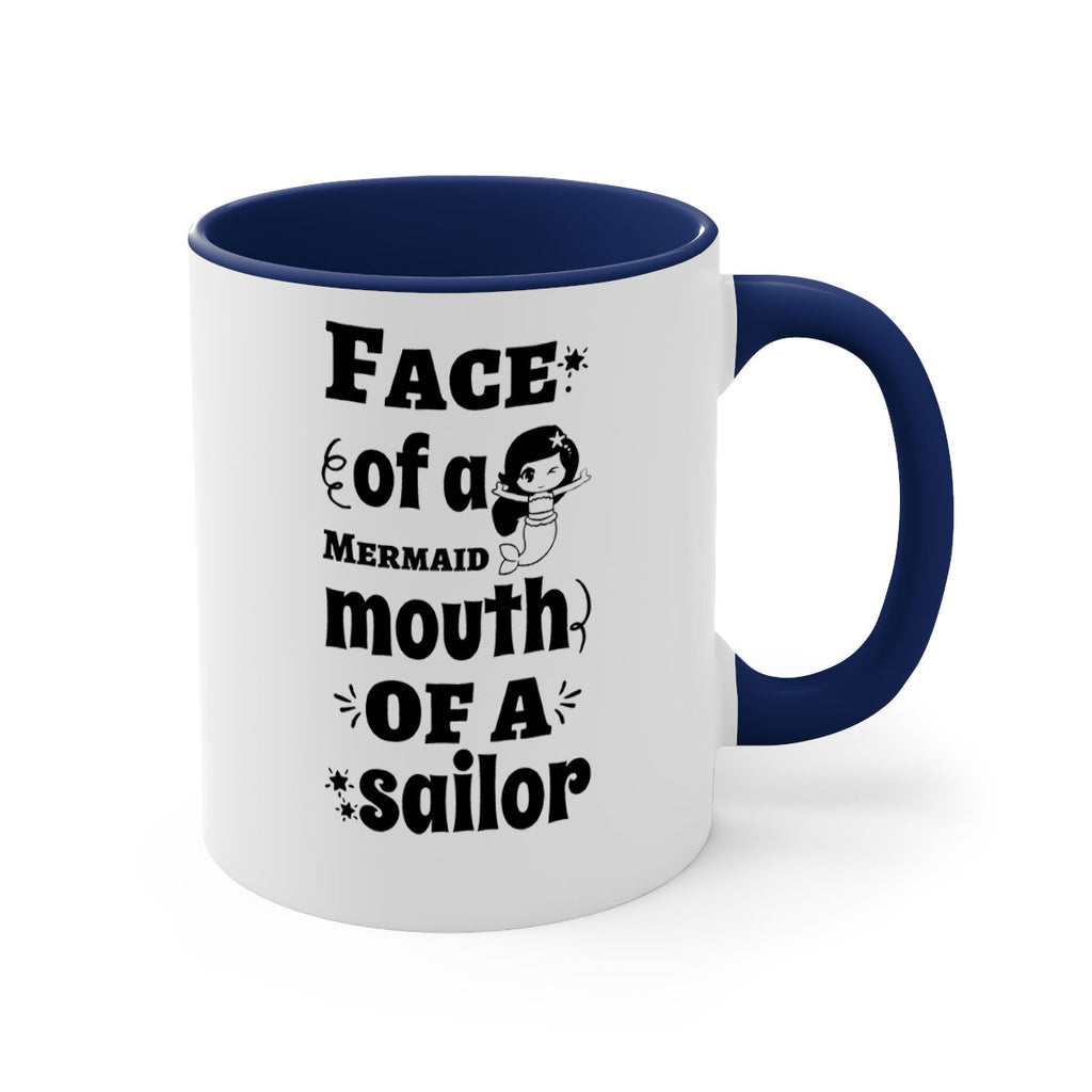 Face of a Mermaid mouth 164#- mermaid-Mug / Coffee Cup
