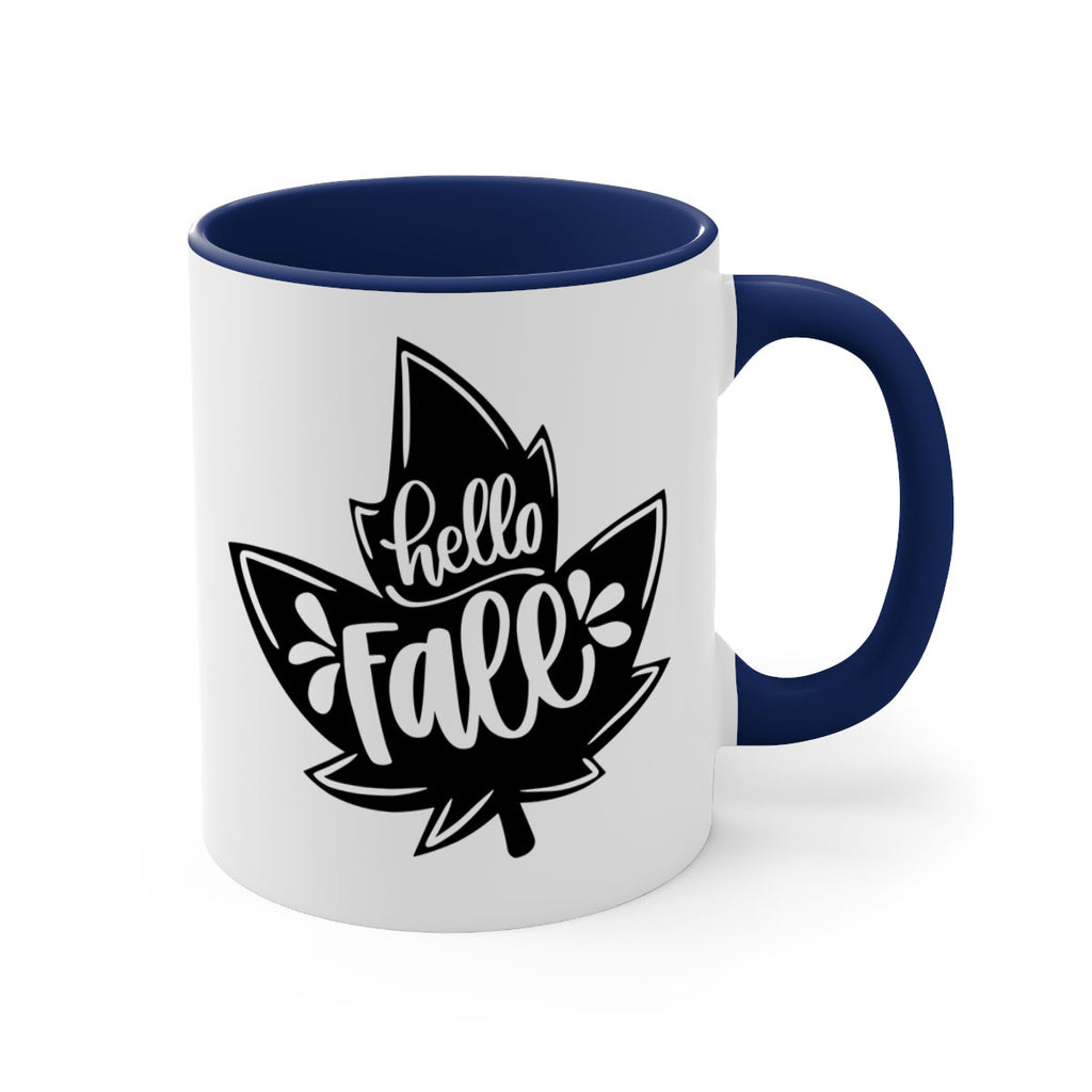 Hello Fall 494#- fall-Mug / Coffee Cup
