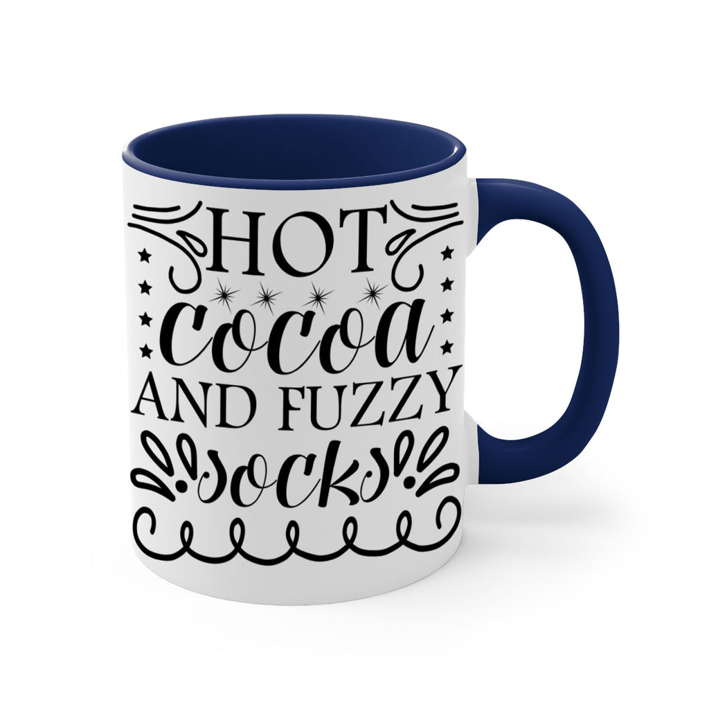 Hot Cocoa and Fuzzy Socks 217#- winter-Mug / Coffee Cup