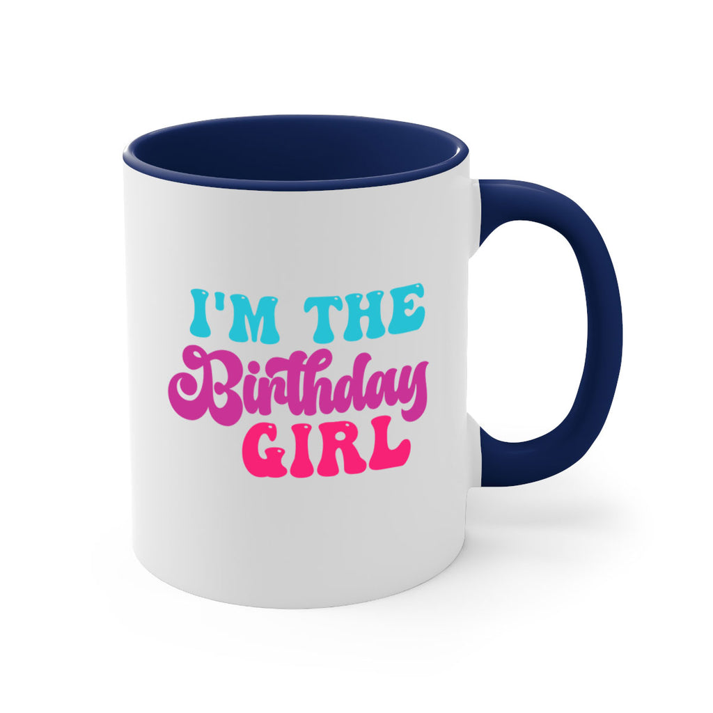 Im The Birthday Girl 225#- mermaid-Mug / Coffee Cup