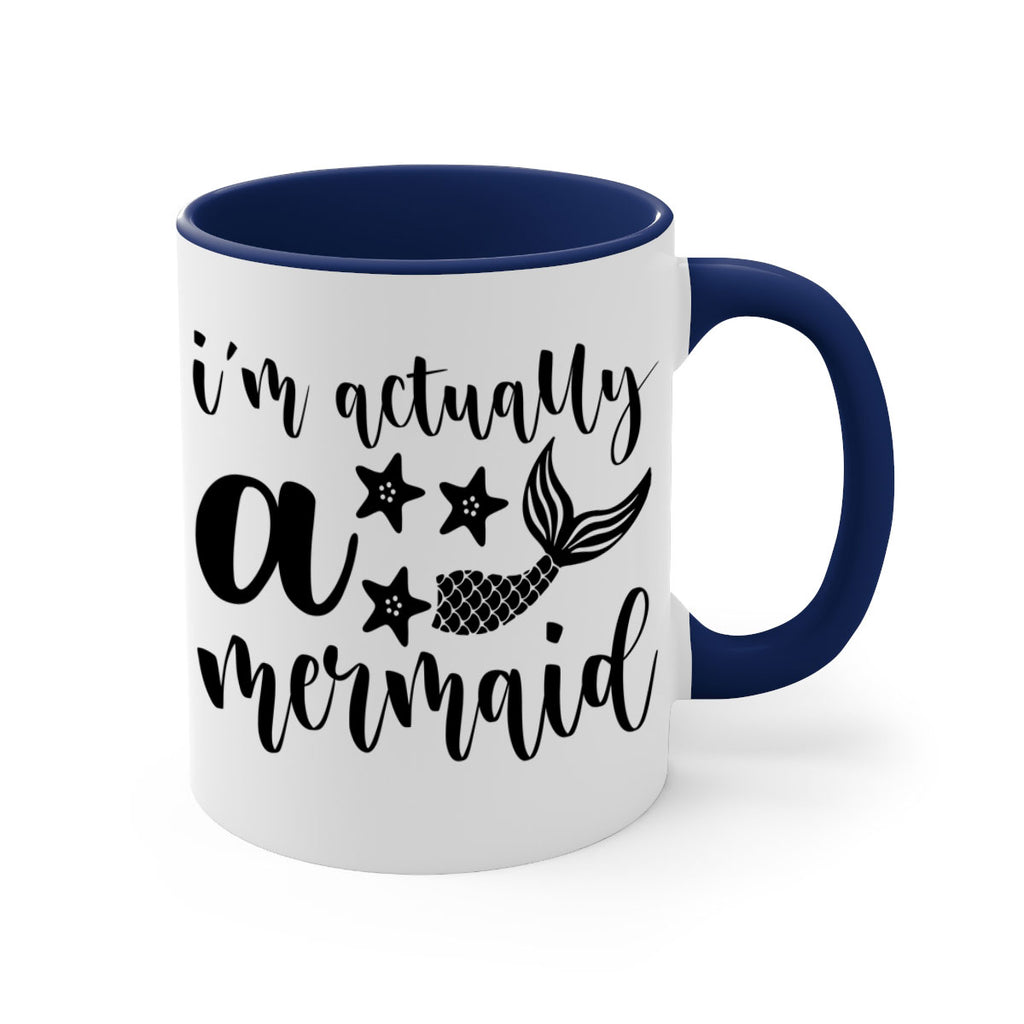Im actually a mermaid 259#- mermaid-Mug / Coffee Cup