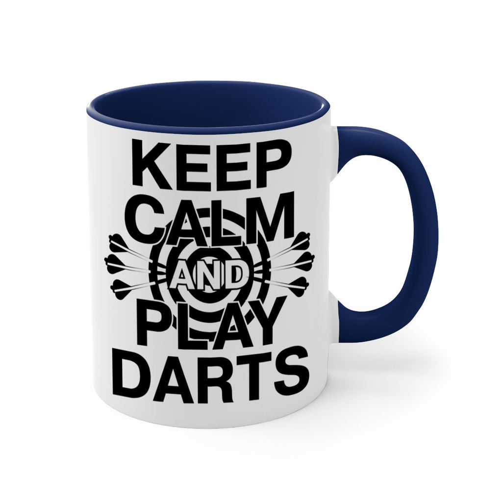 Keep calm And play Darts 961#- darts-Mug / Coffee Cup