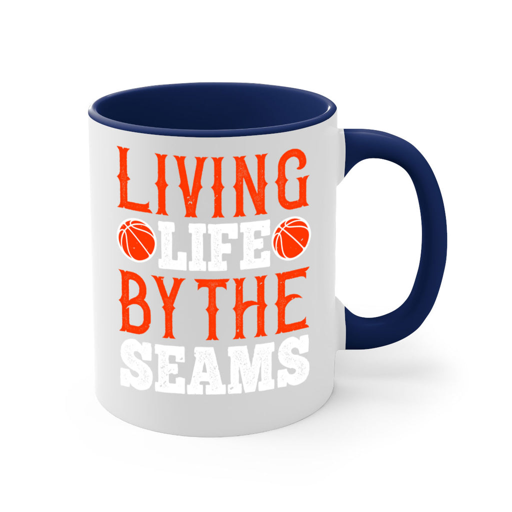 Living life by the seams 1965#- basketball-Mug / Coffee Cup