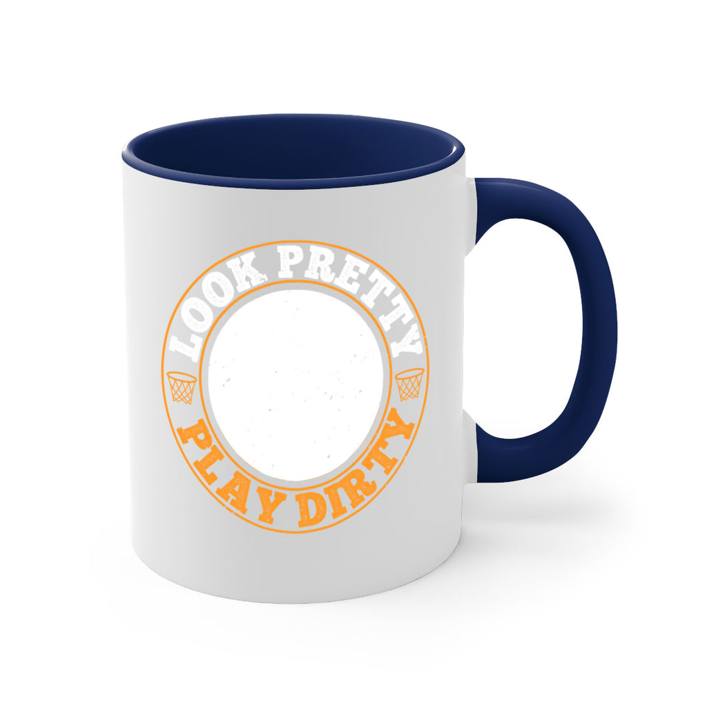Look pretty Play dirty 1945#- basketball-Mug / Coffee Cup