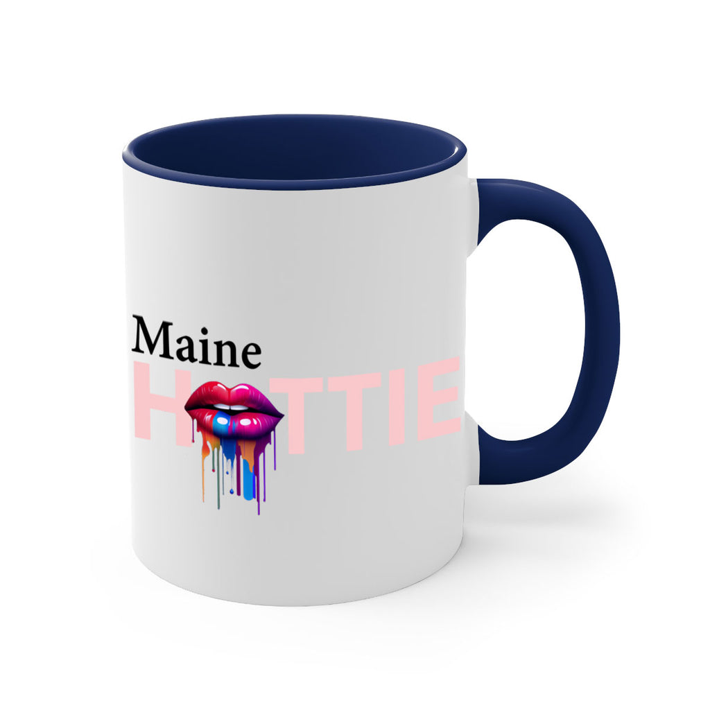 Maine Hottie with dripping lips 19#- Hottie Collection-Mug / Coffee Cup