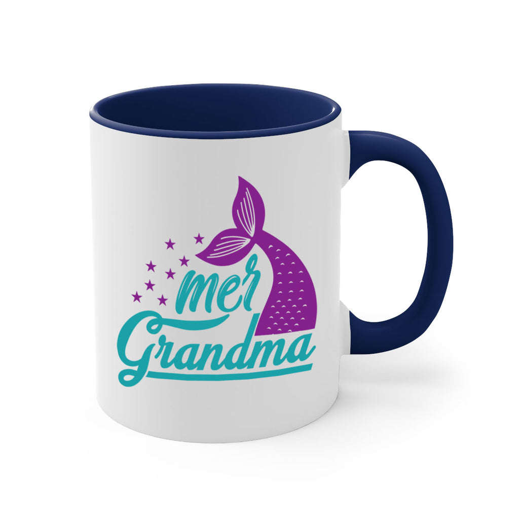 Mer Grandma 328#- mermaid-Mug / Coffee Cup