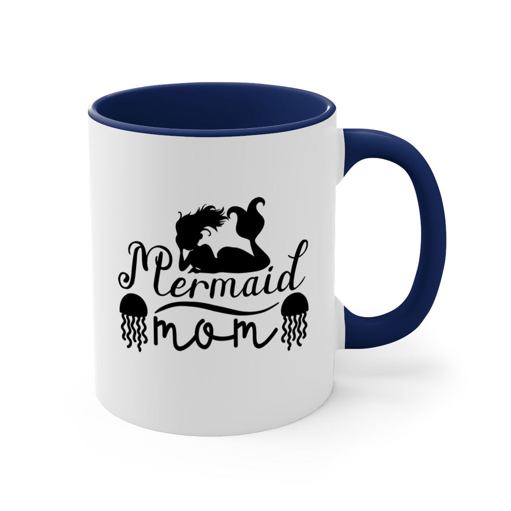 Mermaid Mom 373#- mermaid-Mug / Coffee Cup