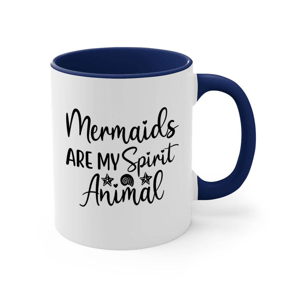 Mermaids are my spirit animal 477#- mermaid-Mug / Coffee Cup