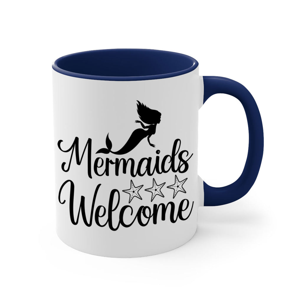 Mermaids welcome 498#- mermaid-Mug / Coffee Cup