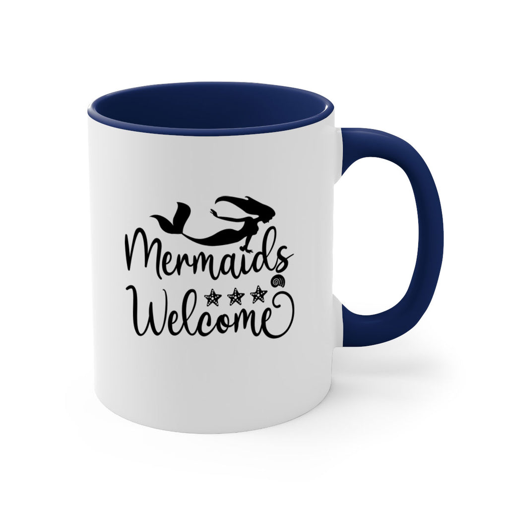 Mermaids welcome design 501#- mermaid-Mug / Coffee Cup