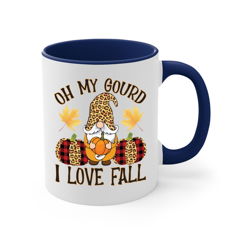 Oh My Gourd I Love Fall 456#- fall-Mug / Coffee Cup