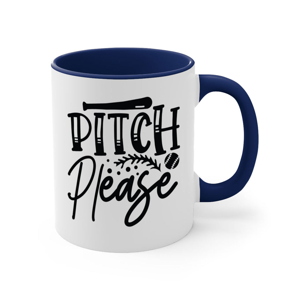 Pitch Please 2037#- baseball-Mug / Coffee Cup