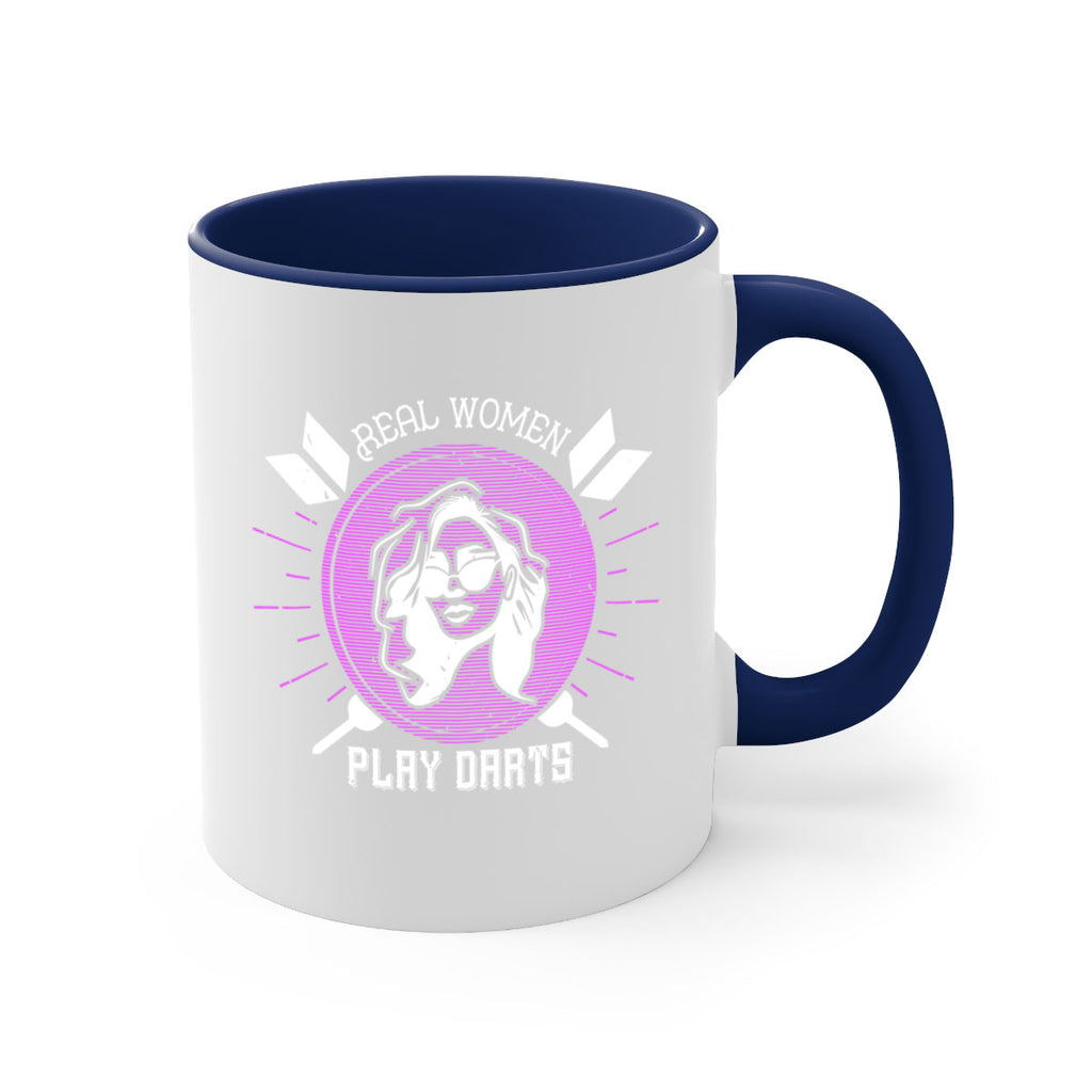 Real women play darts 1855#- darts-Mug / Coffee Cup