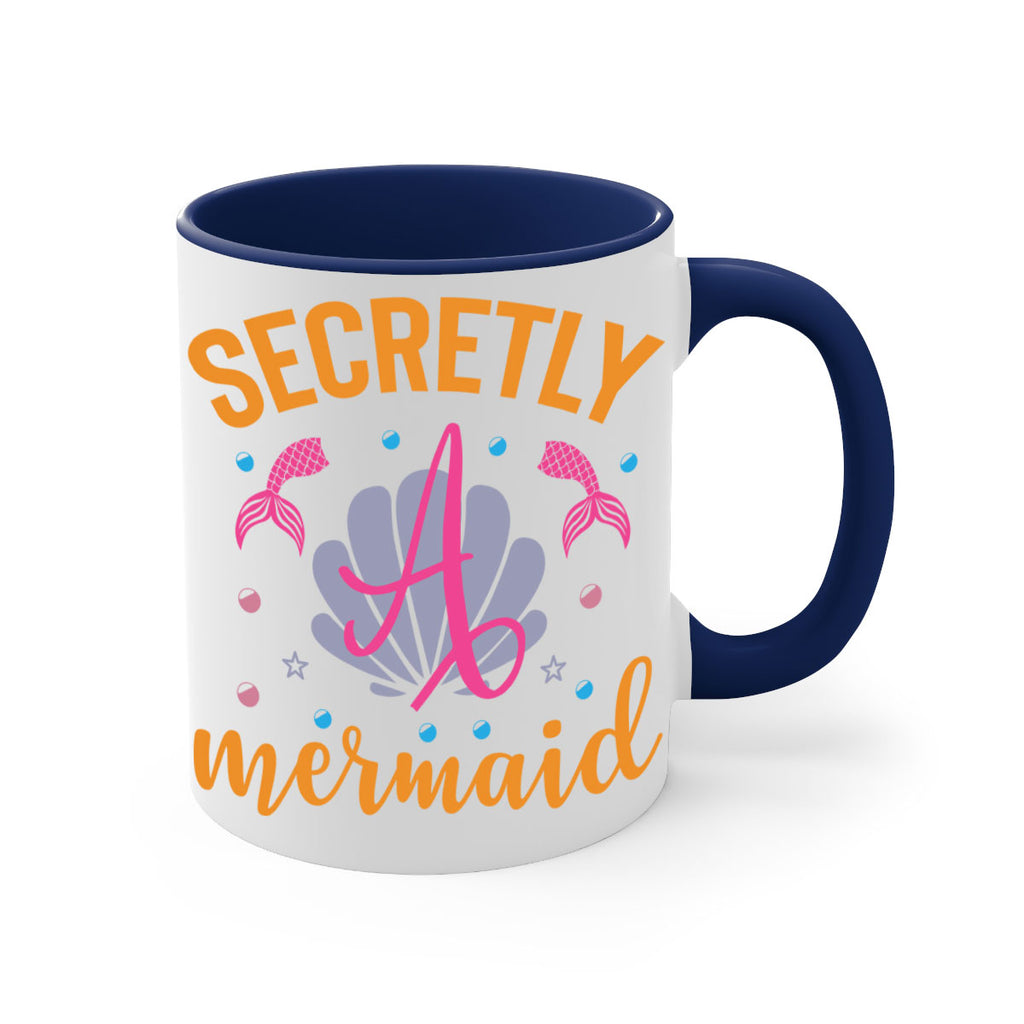 Secretly A Mermaid Design 583#- mermaid-Mug / Coffee Cup