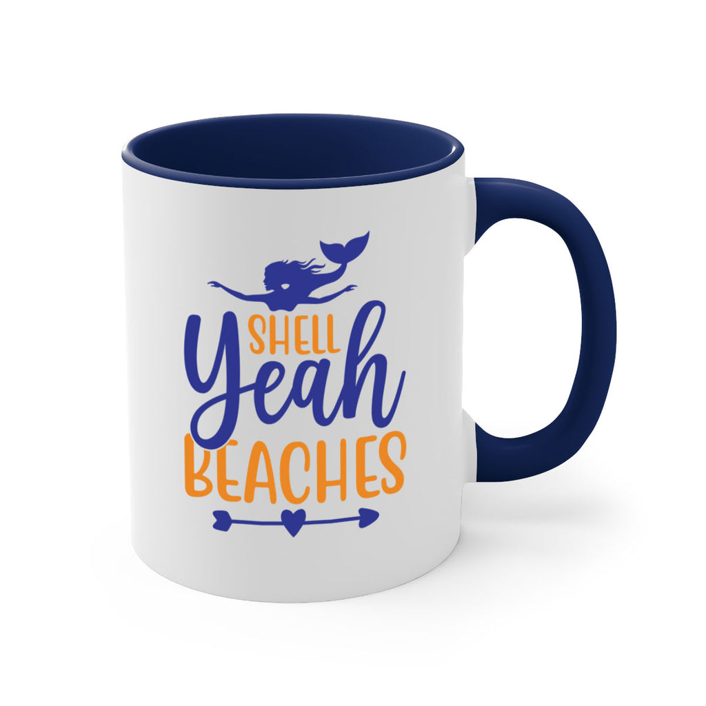 Shell Yeah Beaches 584#- mermaid-Mug / Coffee Cup