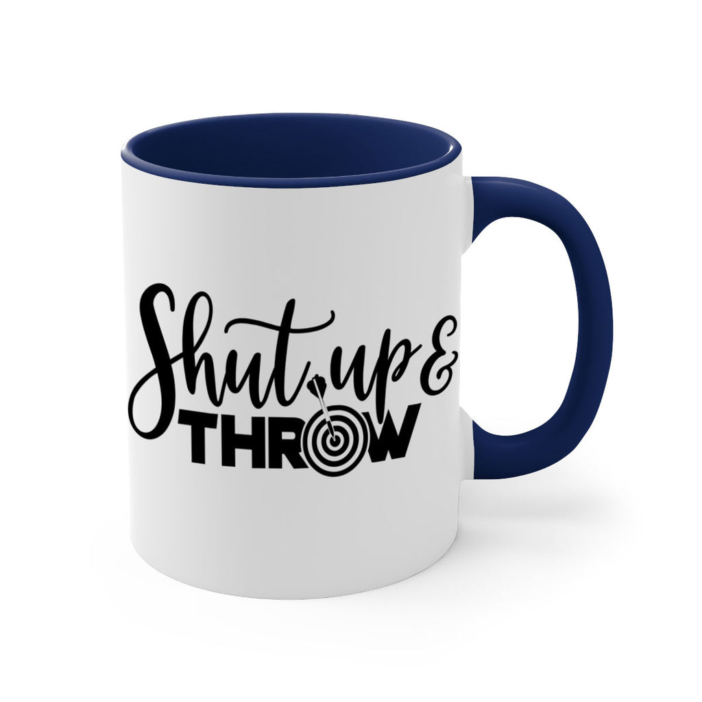 Shut up throw 541#- darts-Mug / Coffee Cup
