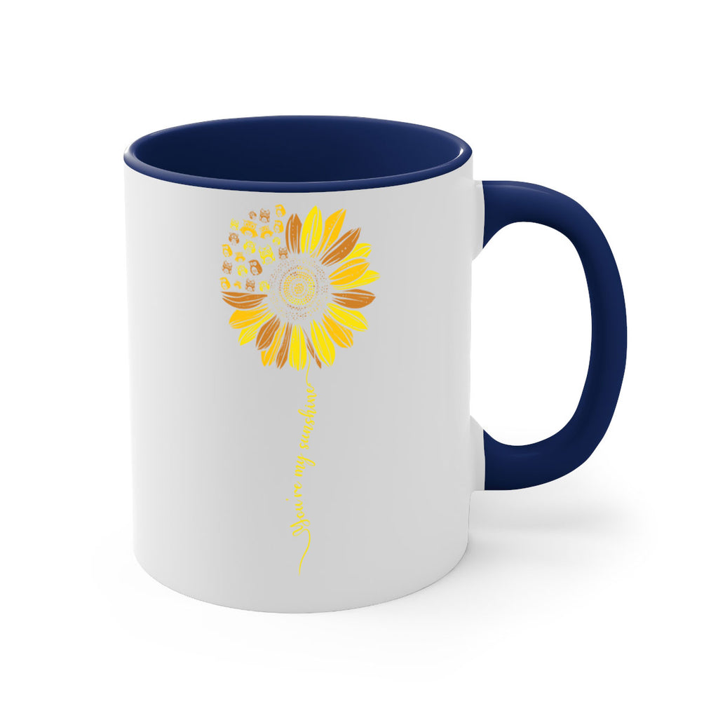 Sunflower Owl You Are My A TurtleRabbit 19#- owl-Mug / Coffee Cup