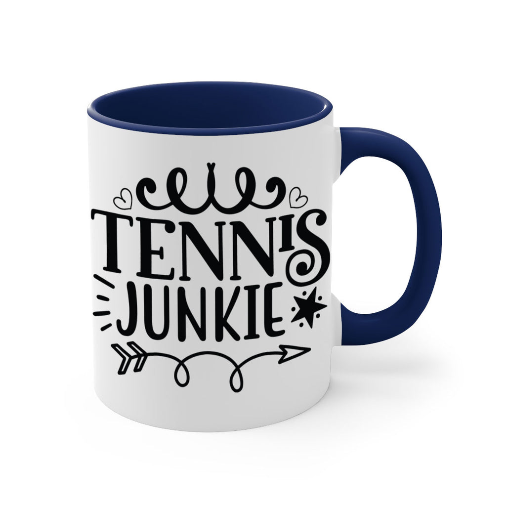 Tennis junkie 266#- tennis-Mug / Coffee Cup