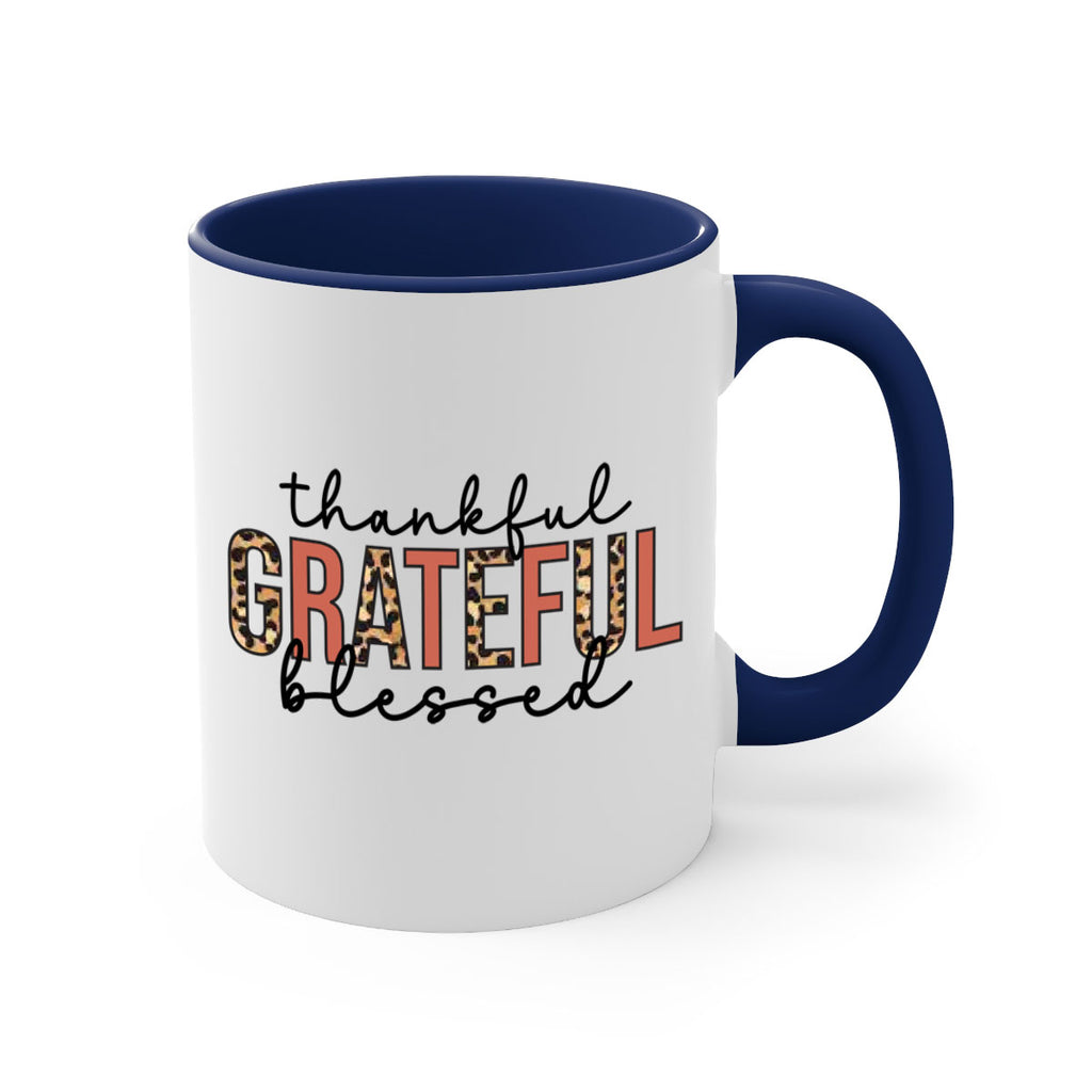 Thankful grateful blessed 602#- fall-Mug / Coffee Cup