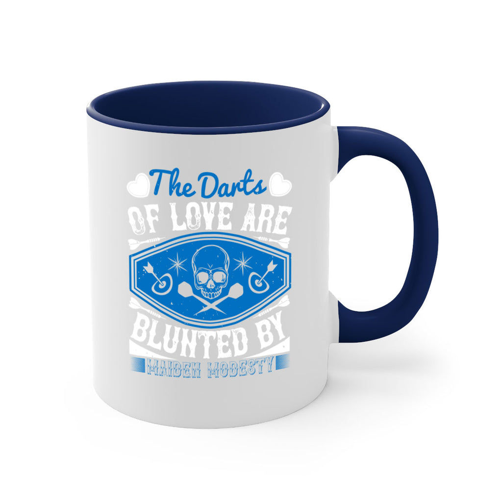 The darts of love are blunted by maiden modesty 1805#- darts-Mug / Coffee Cup
