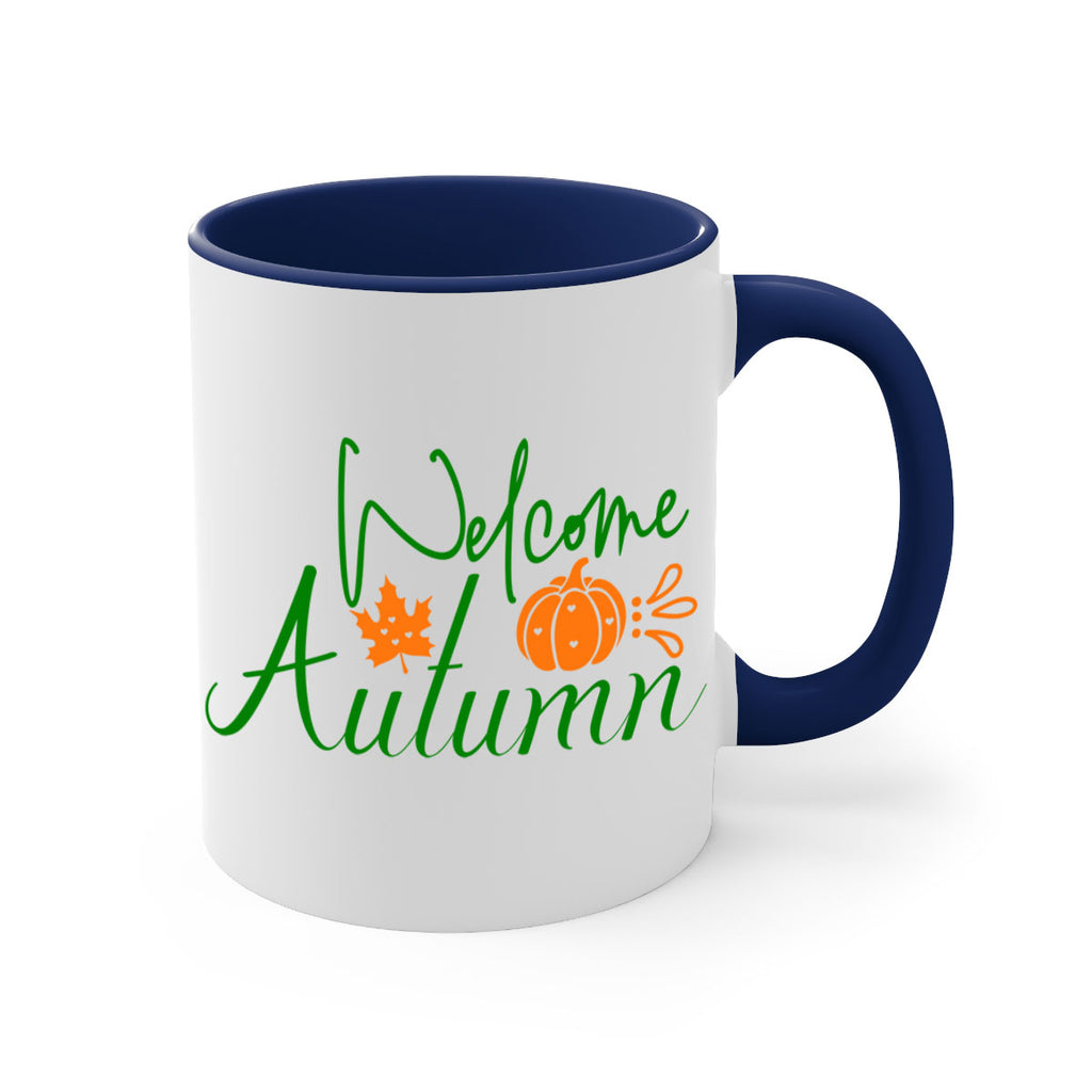 Welcome Autumn 627#- fall-Mug / Coffee Cup
