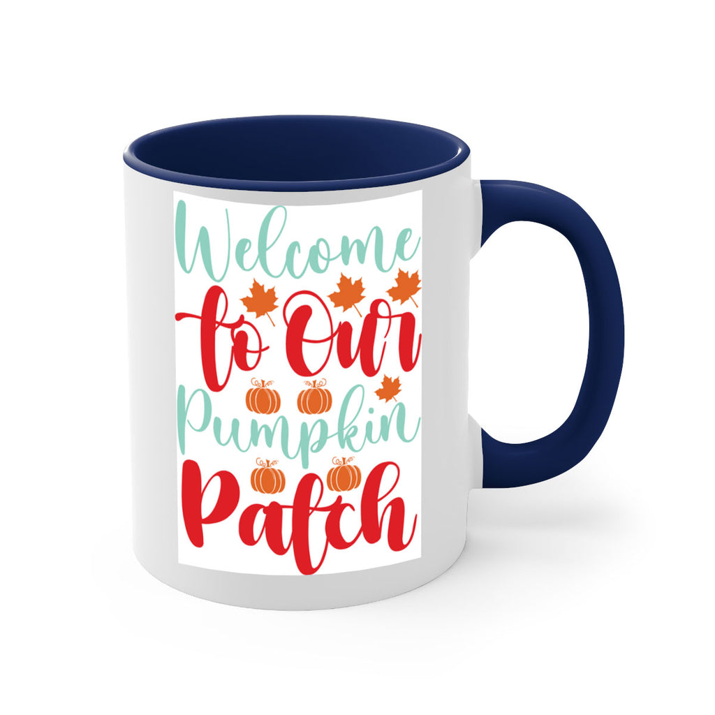 WelcometoOurPumpkinPatch 643#- fall-Mug / Coffee Cup